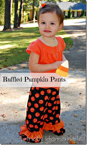 Ruffled Pumpkin Pants 2