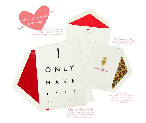 Mrs. John L. Strong has such chic Valentine's Day cards -- the Mrs. John L. Strong has such chic Valentine's Day cards -- the