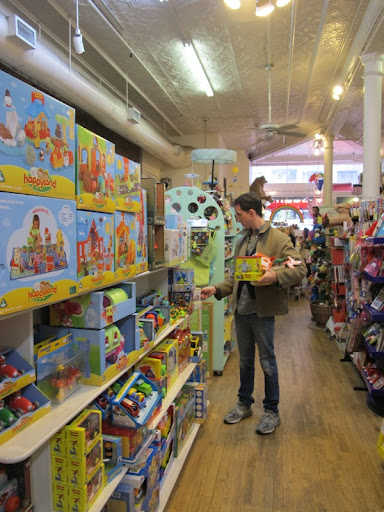 Stocking up for the basket preparation.