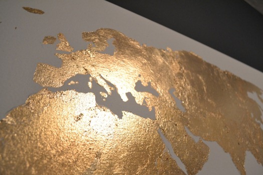 gold leaf closeup Europe