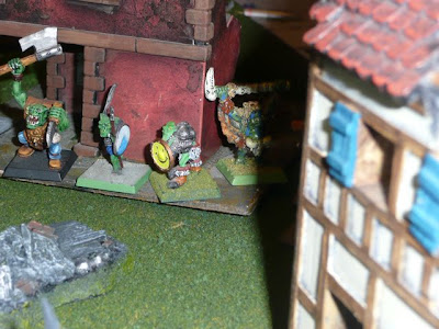 A shaman and his flunkies surprise the heroes A shaman and his flunkies surprise the heroes
