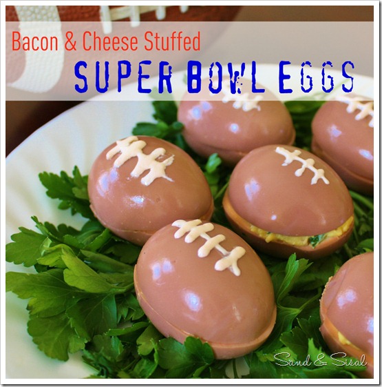 Ovos Super Taça Ovos Super Bowl - Bacon & Cheese Stuffed