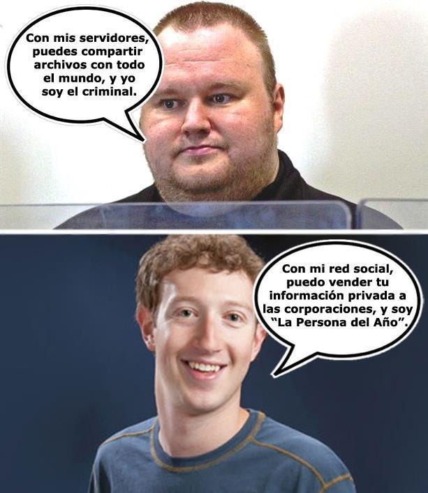 Cosas de Megaupload y Facebook Cosas de Megaupload y Facebook