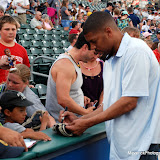Kevin Johnson at Raley Field