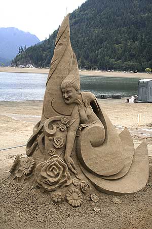 SAND CASTLES competition in Oregon