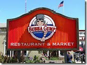 To Monerery and Monterey Pines RV Park, Bubba Gumps 033