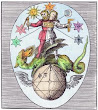 Sixth Woodcut From The Series In Basil Valentine Azoth