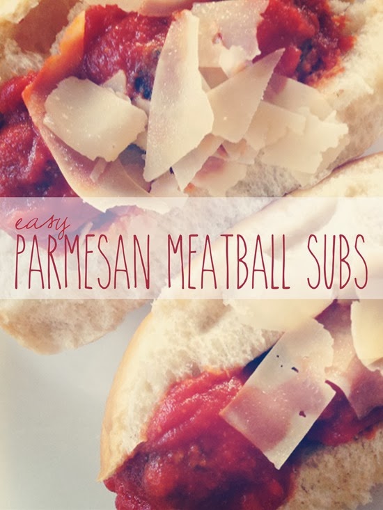 Parmesan Meatball Subs