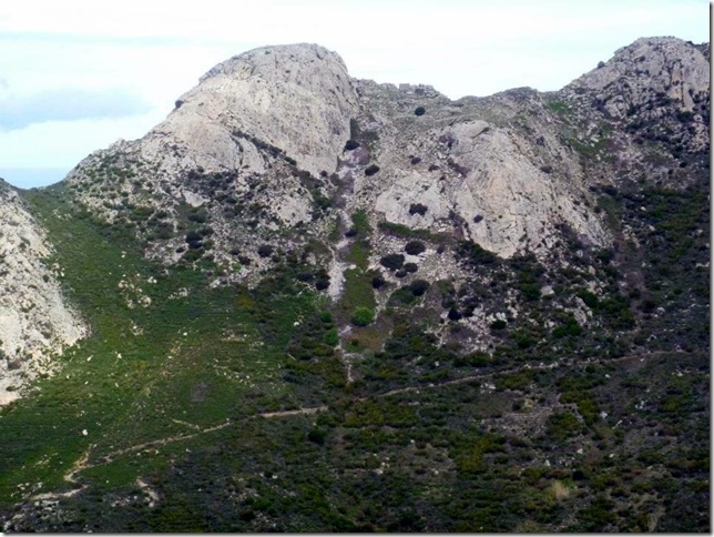 Discesa verso Pomonte ristoro 20 km Discesa verso Pomonte ristoro 20 km