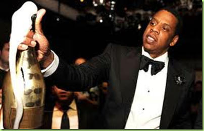 jay z popping the cristal