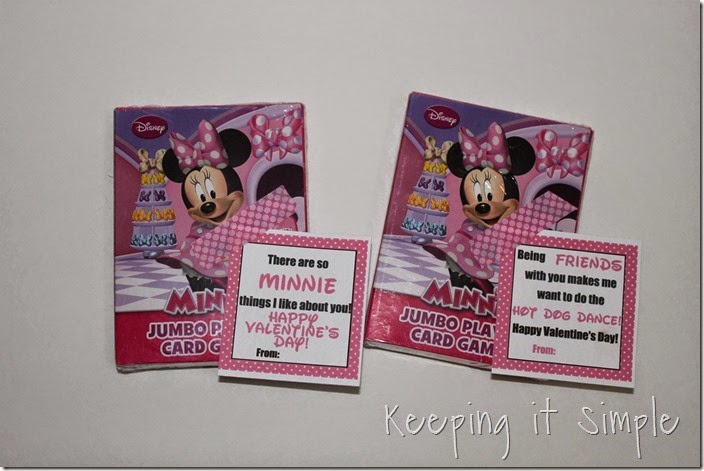 Easy No Candy Minnie Mouse Valentine with Printable (2)