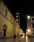 Placa (main street in Old Dubrovnik) at night