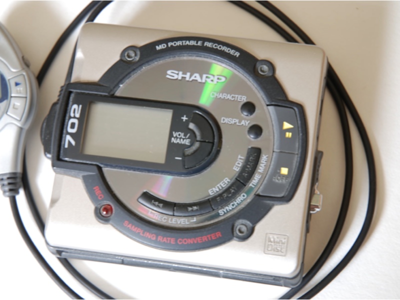 Sharp Mini Disc Player 702 MD Portable Recorder eBay