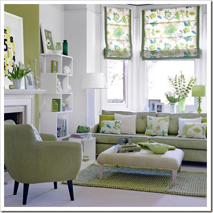 Fresh-Green-Living-Room