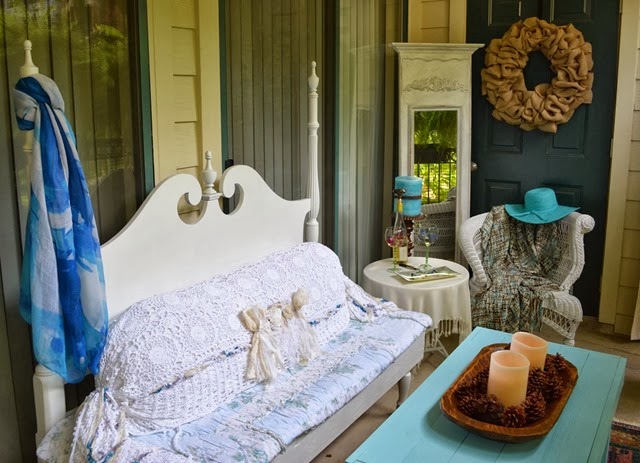 My Shabby Chic Porch is being featured at Southern Guide To Life ...
