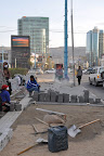 Ulaanbaator sidewalks