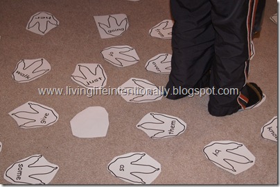 Dinosaur Sight Words Dinosaur Sight Words