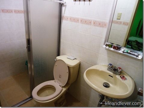 Baguio Holiday Villa Court restroom