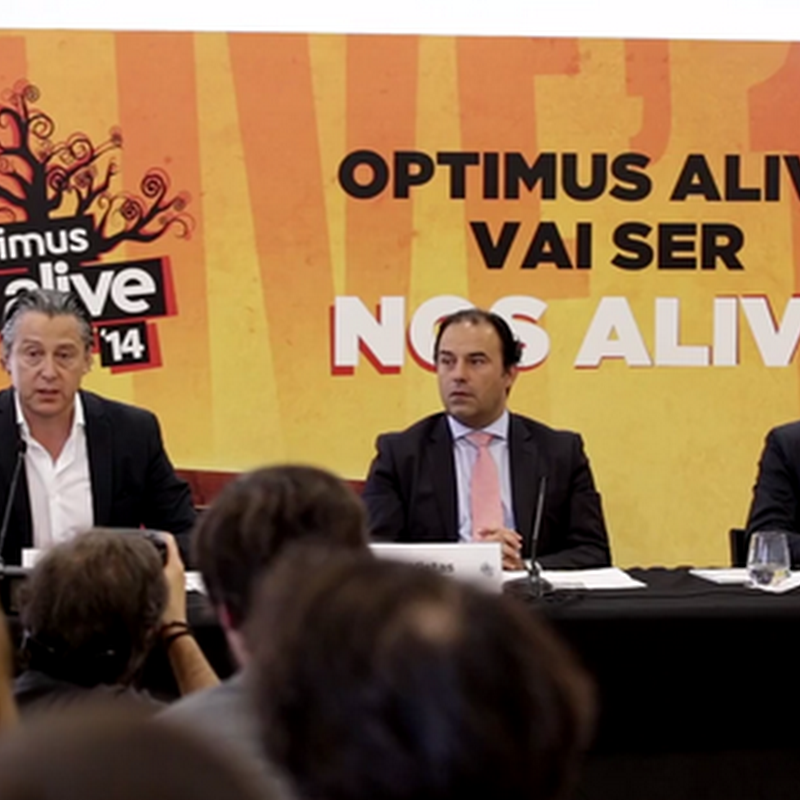 Optimus Alive ‘14 divulga todas as suas novidades em conferência de imprensa