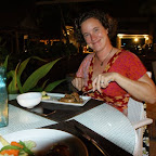 Geburtstagsessen am Strand mit französischer Küche.