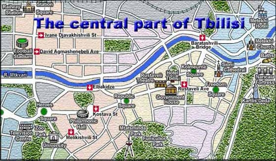 tbilisi map 2 tbilisi map 2