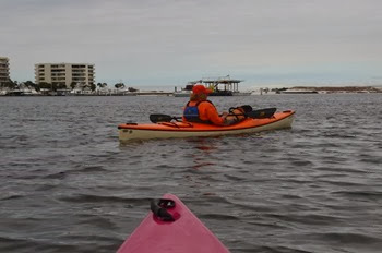 morning kayak into Destin Harbor