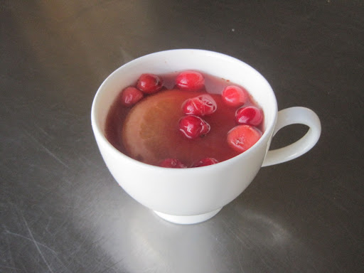 Cranberry Apple Cinnamon Hot Cider from Maggie G.