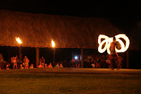 Fire dancer