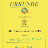 Dorfmeisterschaften 2009