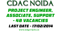 CDAC-Noida-Recruitment-2014