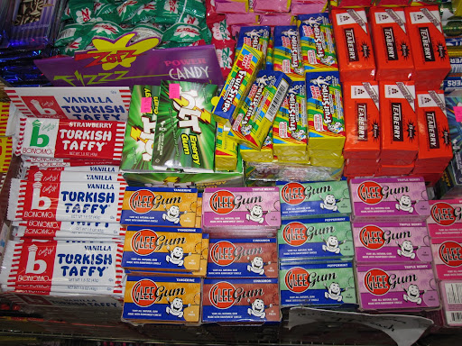 More items of gum.