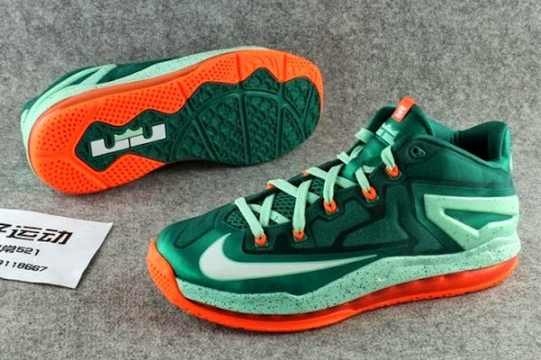 Upcoming Nike LeBron 11 Low 8220Biscayne8221 Release Date