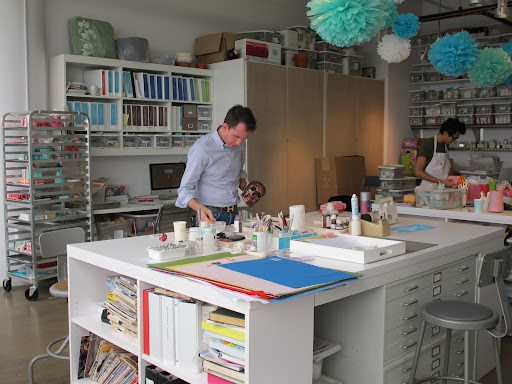 The Craft room in our building makes it easy to be creative.