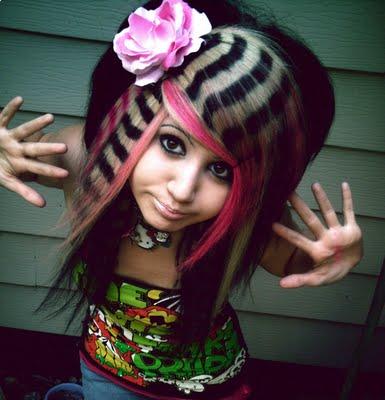 Modern Emo Hairstyles for Girls