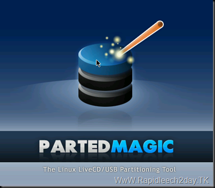 Download Parted Magic V11.12.30 with Programs 2012 – The Linux Live CD/USB Partitioning Free Tool - no install required