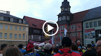Der Startbogen ist schlapp - und wir sind stark: los gehts!