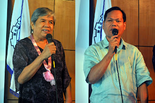 MCCID Pampanga Administrator and IMMFI Board Member Ma'am Claire Magtoto and MCCID Quezon Administrator and Bethsaida/Bartimaeus Administrator Ptr. Ben Hugo give their special messages.