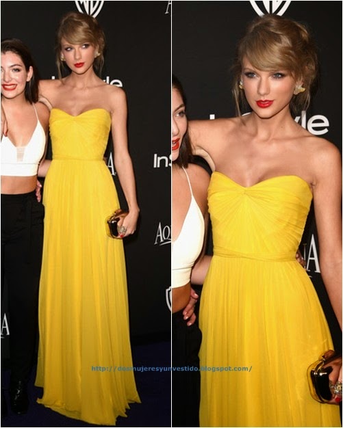 Taylor Swift InStyle Warner Bros Golden Globes