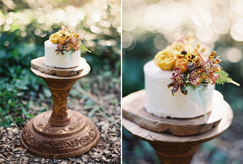 19OakandtheOwl_Orchids on Wedding Cake