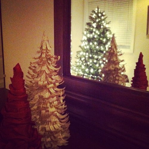 Life the Epic Journey Christmas Tree in Mirror