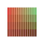 color palette 11, 2011, digital c-print (single edition), 40 x 40 in.