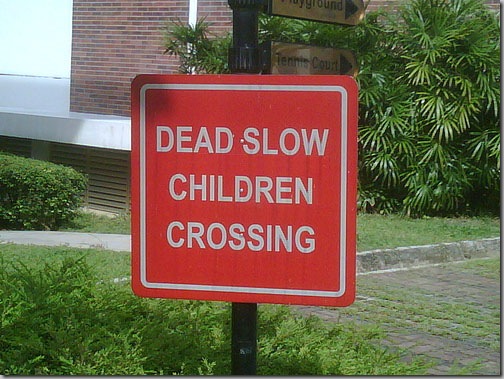 dead slow