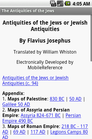 Antiquities of the Jews