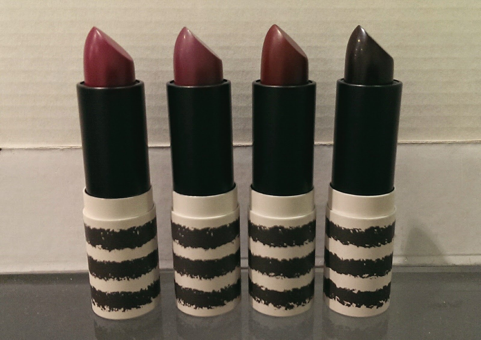 Topshop lipsticks full collection swatches | JadeBradyMakeup