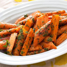 Pan-Roasted Carrots with Mint and Parsley Gremolata