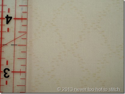 2013 #1 binding fabric detail