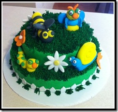 Bug Cake with border