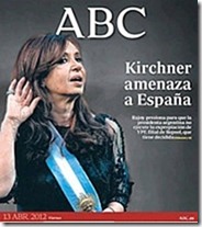 Cristina amenaza a España. Cristina amenaza a España.