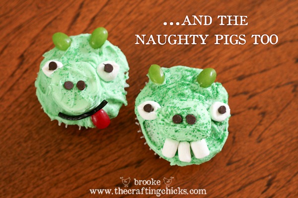 angry birds cupcakes 2