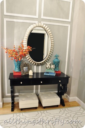 entryway makeover